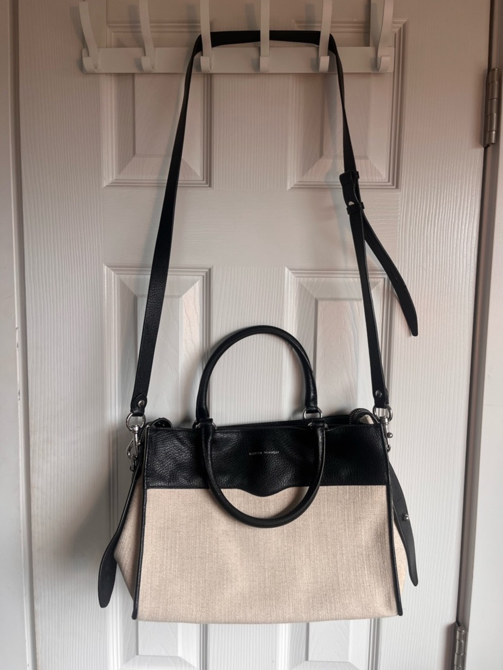 Rebecca Minkoff Bedford Linen Zip Satchel